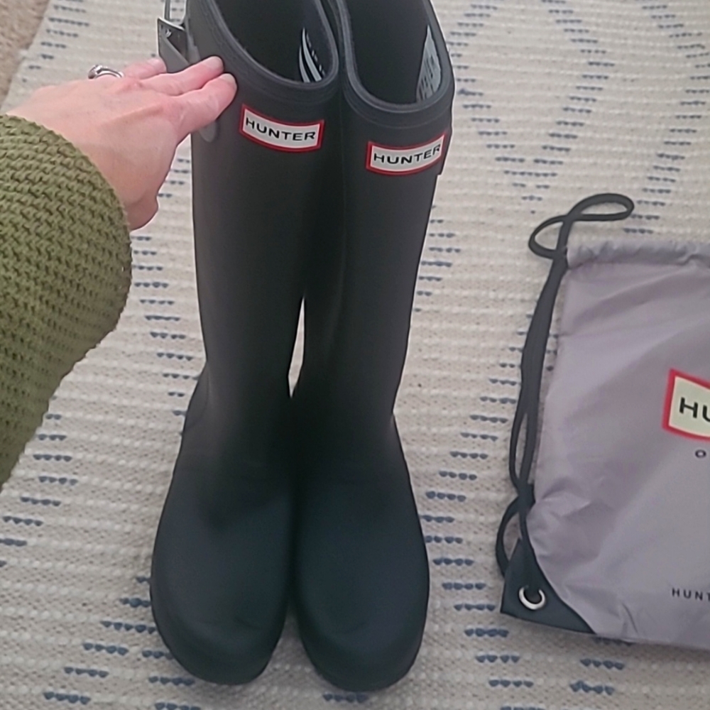 Hunter Original tall rubber boots